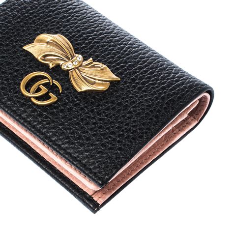 gucci dcard|gucci card case with bow.